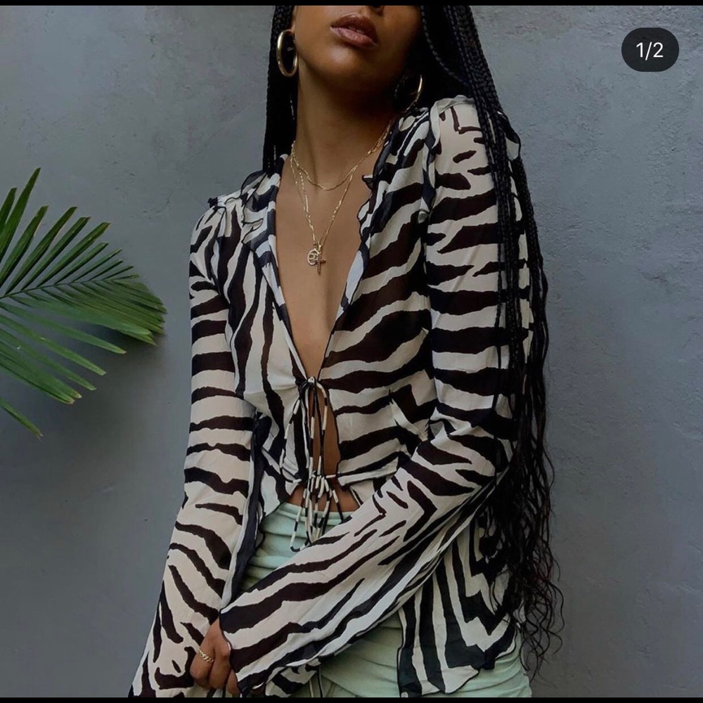 RAT & BOA ZEPHYR BLOUSE NWT